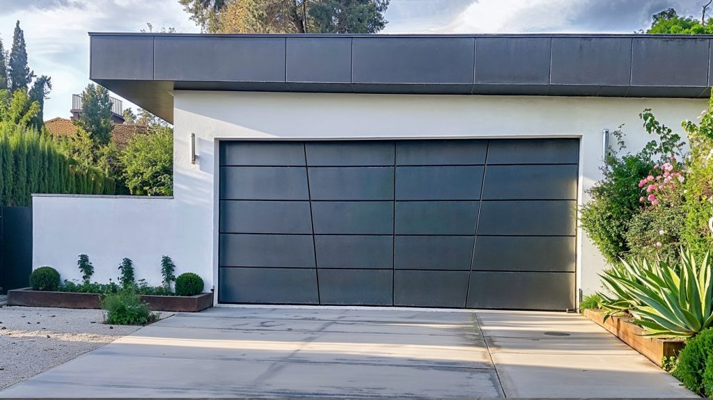 realisation porte garage basculante